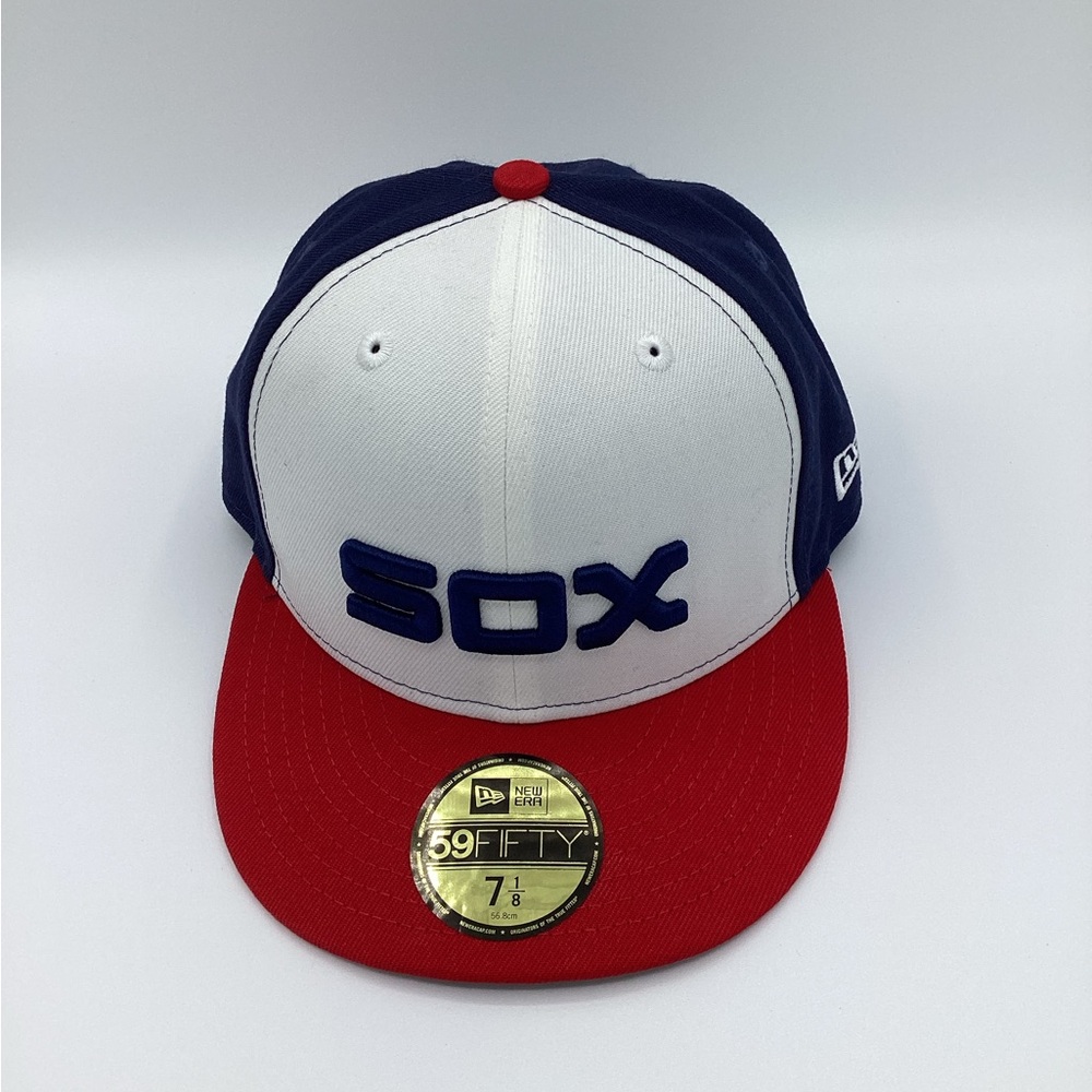 Chicago New Era Sox Red and Blue Cap